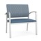 Lesro Newport Bariatric Chair Metal Frame, Silver, RS Rain Song Back, MD Titan Seat NP1401 - alternate 1